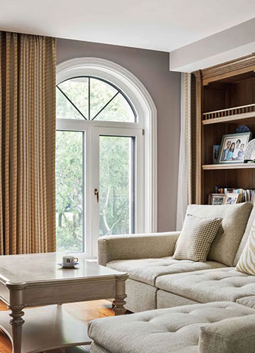 山东省83节能标准下优质产品应用——更高端的铝包木窗