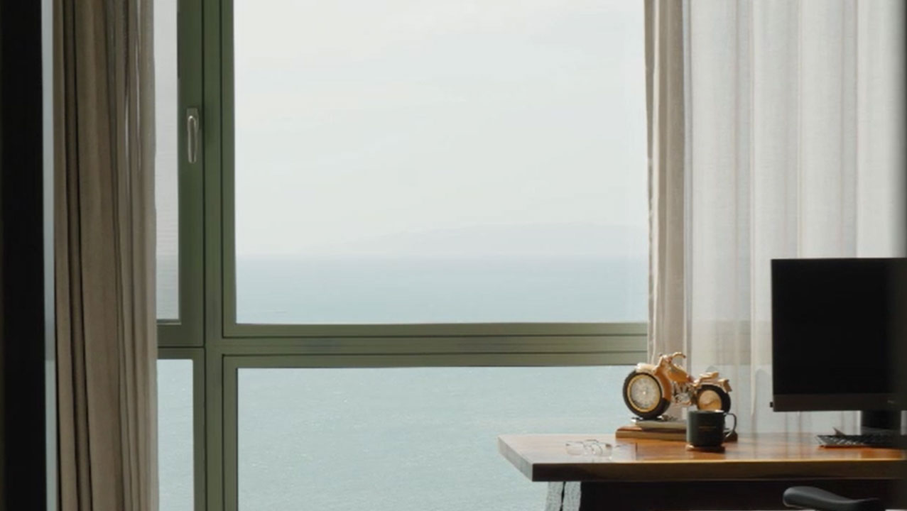 w66平台理想的家系列丨倚窗望海的家