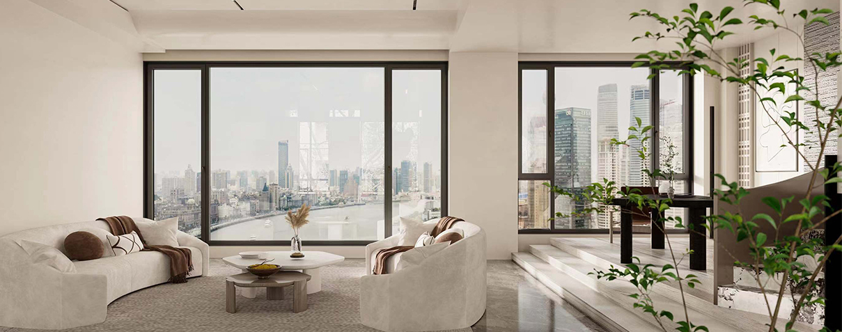 w66平台简爱铝合金窗丨GR75-IWS