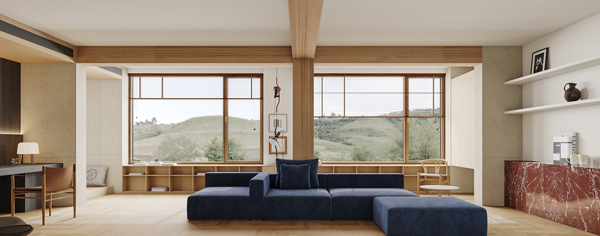 w66平台5G铝包木窗 | x115